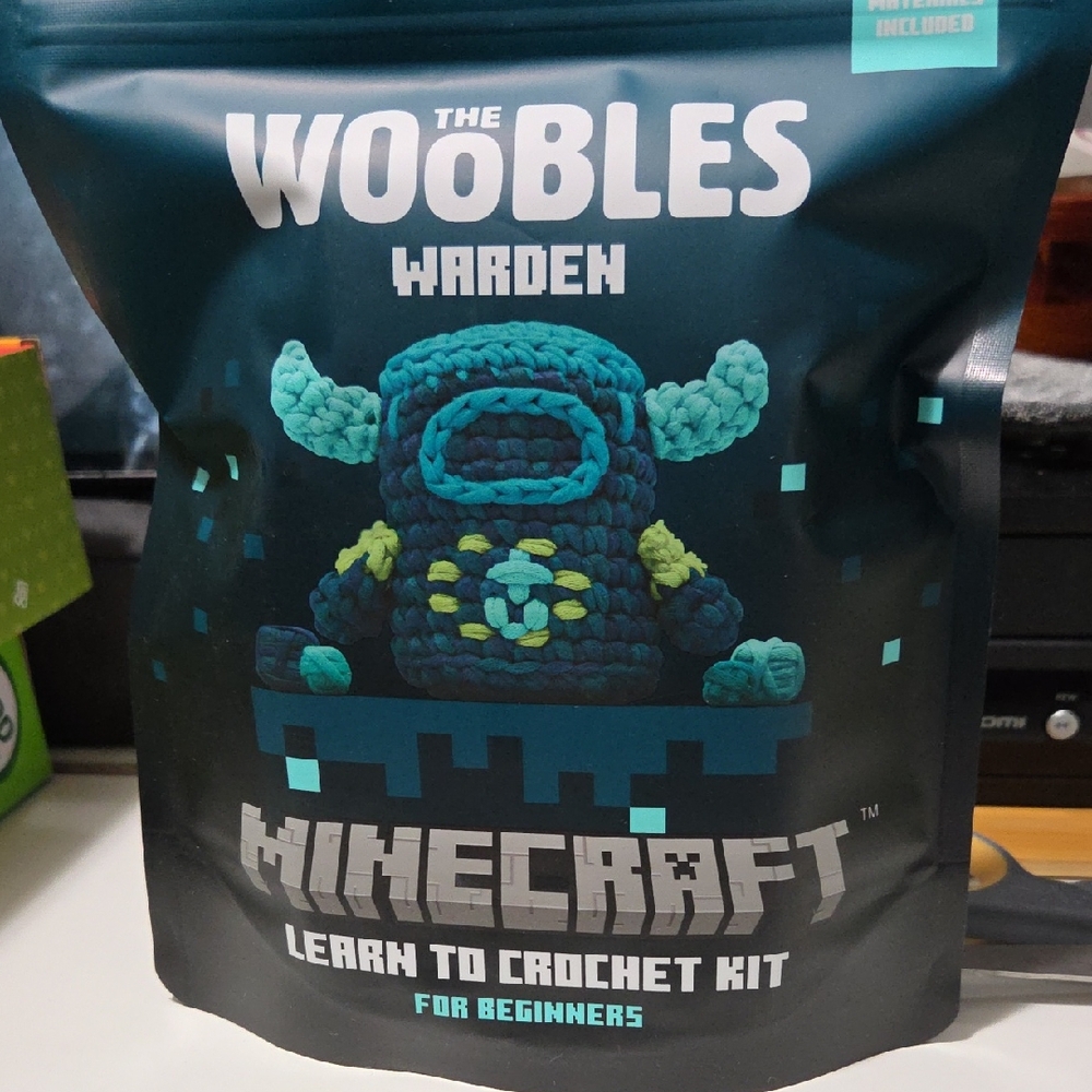 Minecraft Warden Crochet Kit